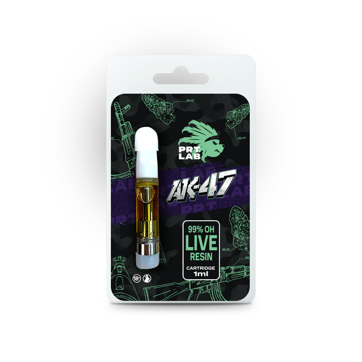 Cartuchos PRT LAB 2ML LIVE RESIN