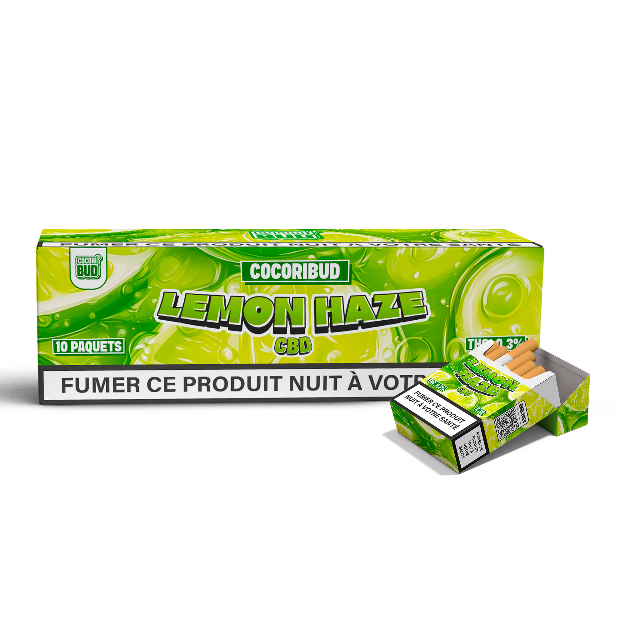 Cigarrillo Lemon Haze CBD COCORIBUD