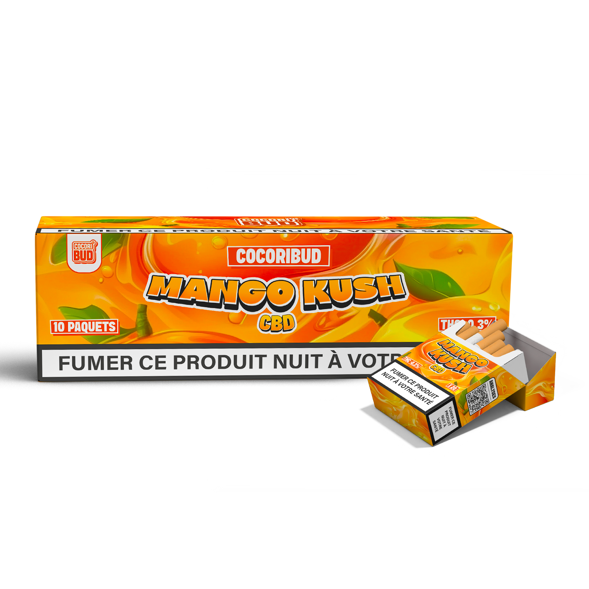 Cigarrillo Mango Kush CBD COCORIBUD