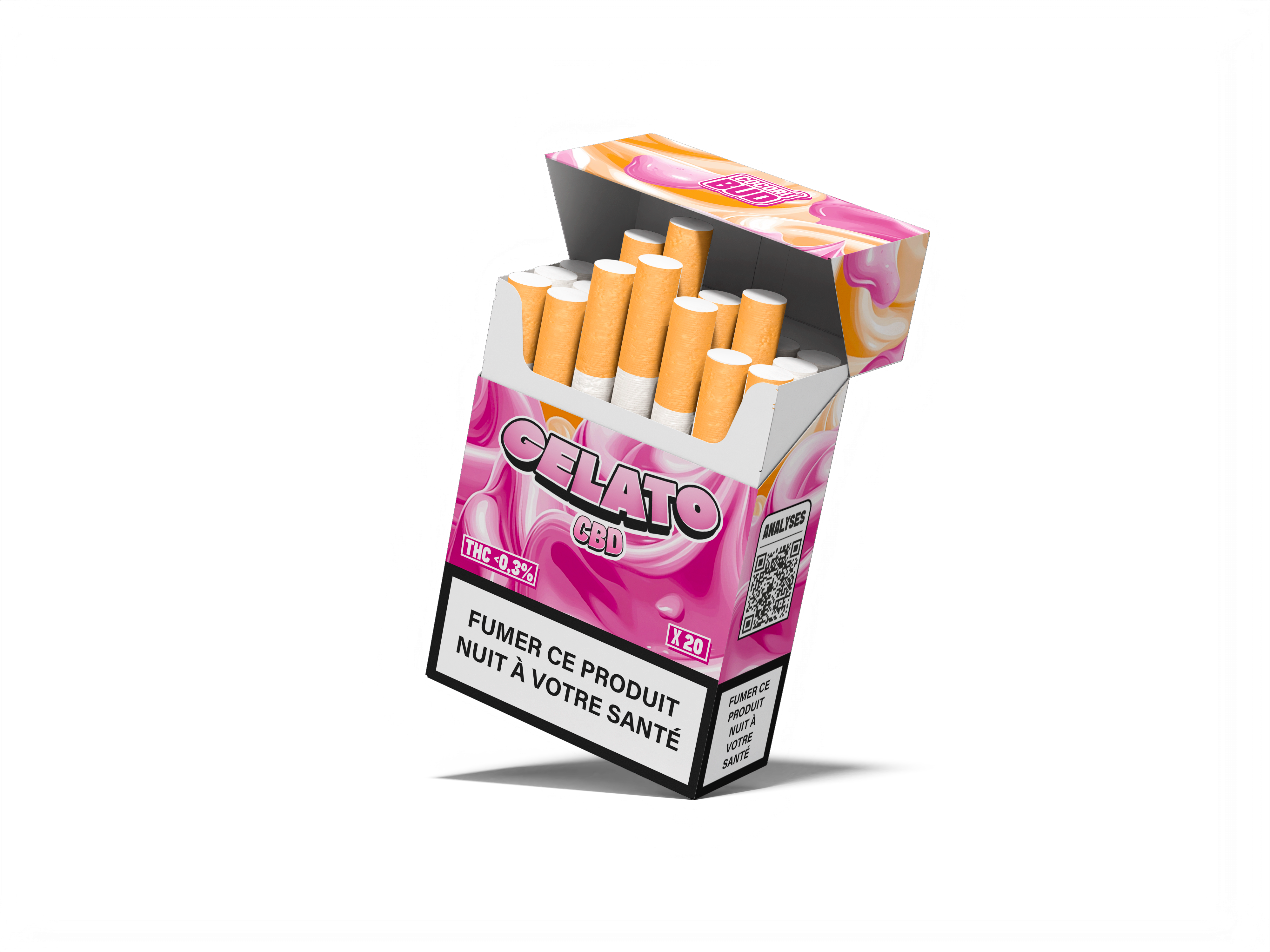 Cigarrillo Gelato CBD COCORIBUD