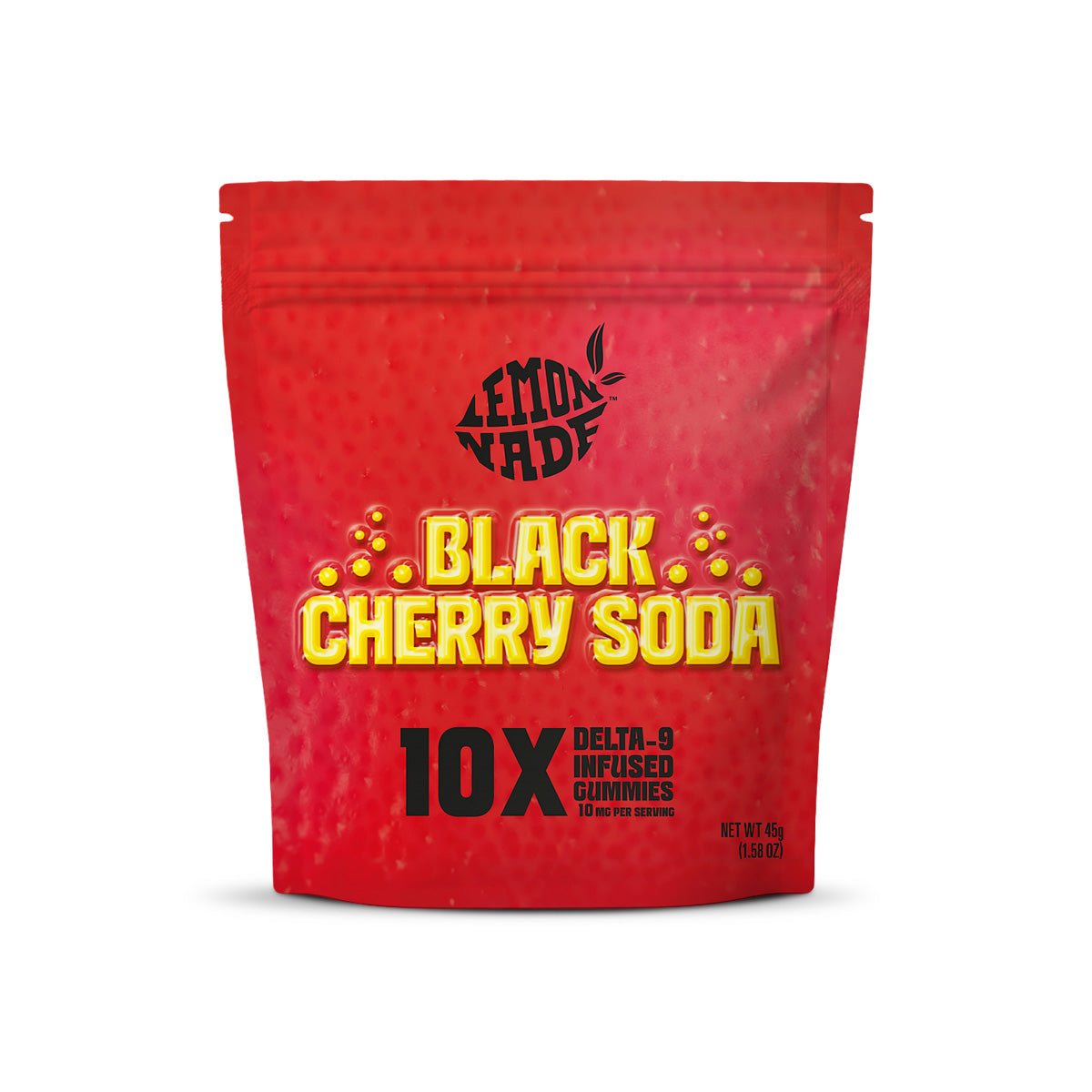 GUMMIES BLACK CHERRY SODA 10MG THC-DELTA-9 LEMONADE BY COOKIES (x10)