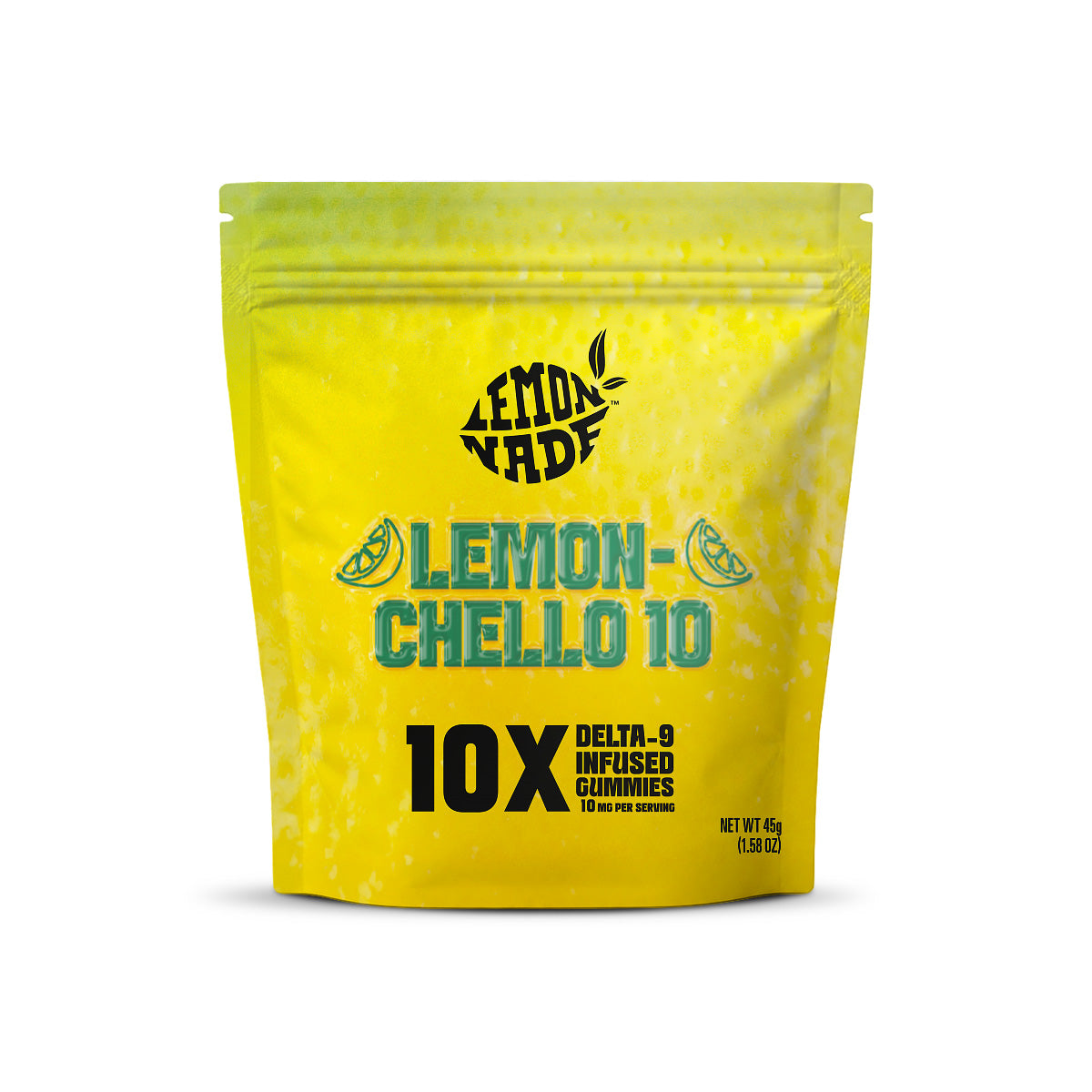 GUMMIES LEMONCHELLO-10 10MG THC-DELTA-9- LEMONADE BY COOKIES (x10)
