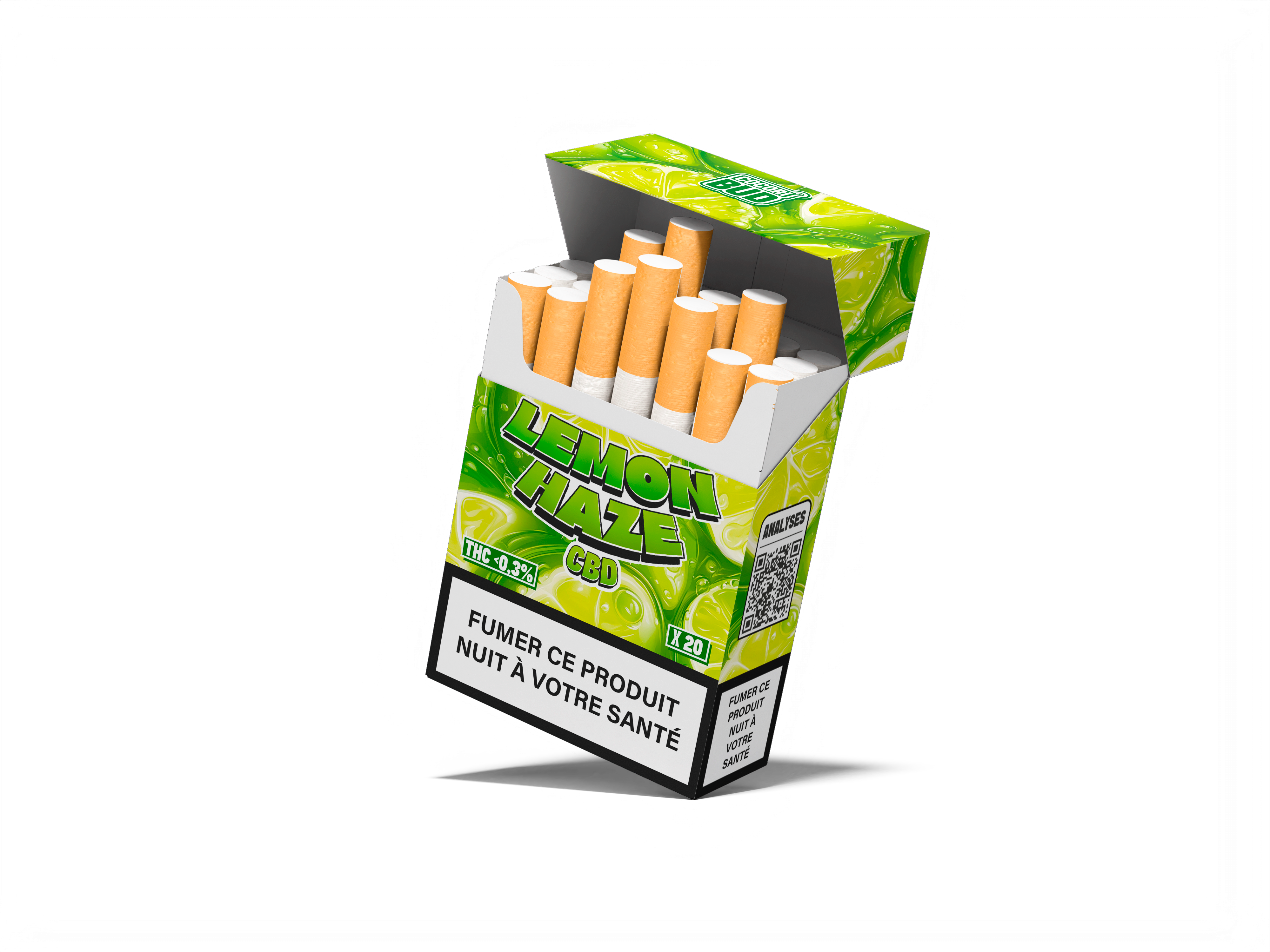 Cigarrillo Lemon Haze CBD COCORIBUD