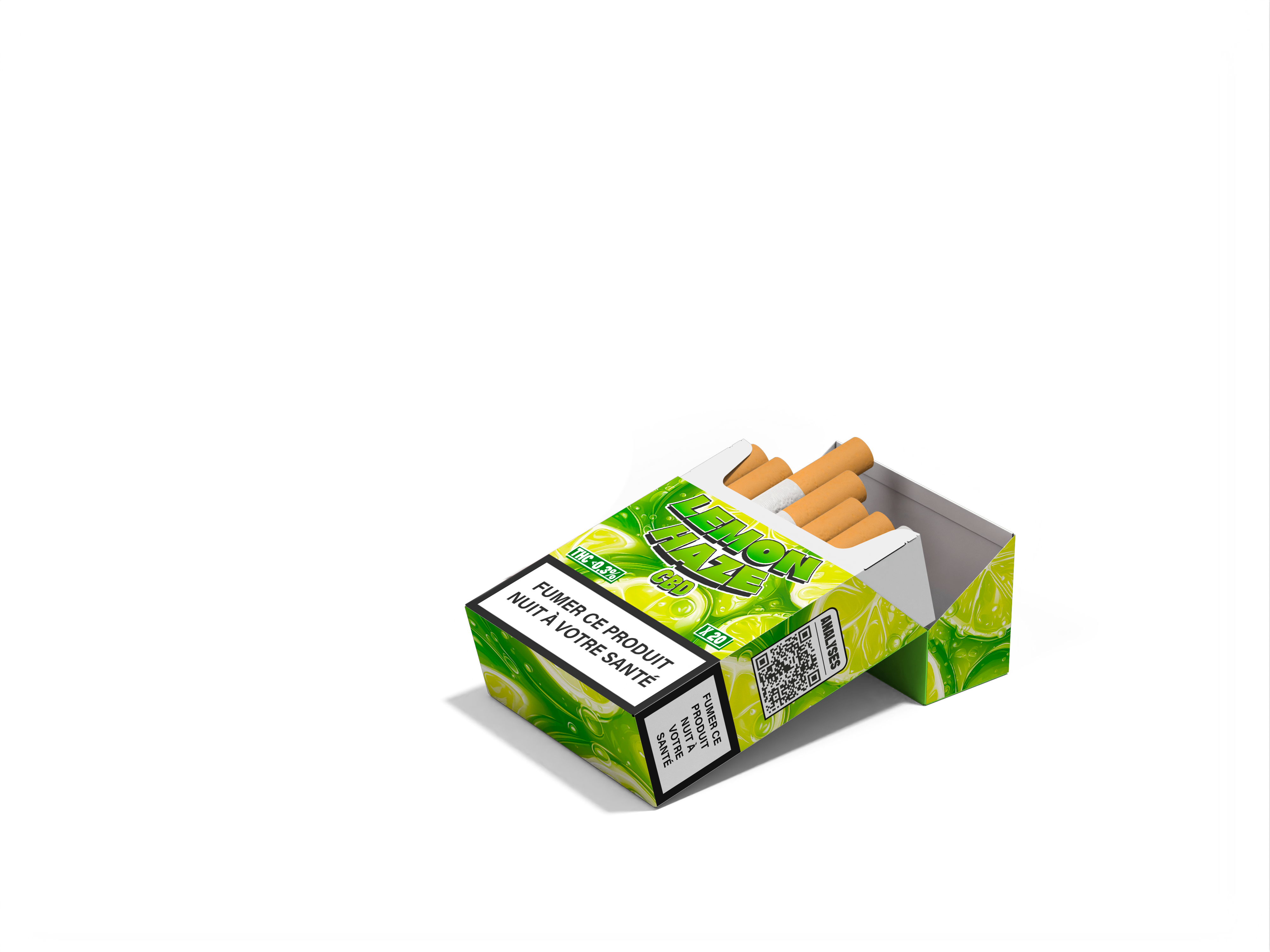 Cigarrillo Lemon Haze CBD COCORIBUD