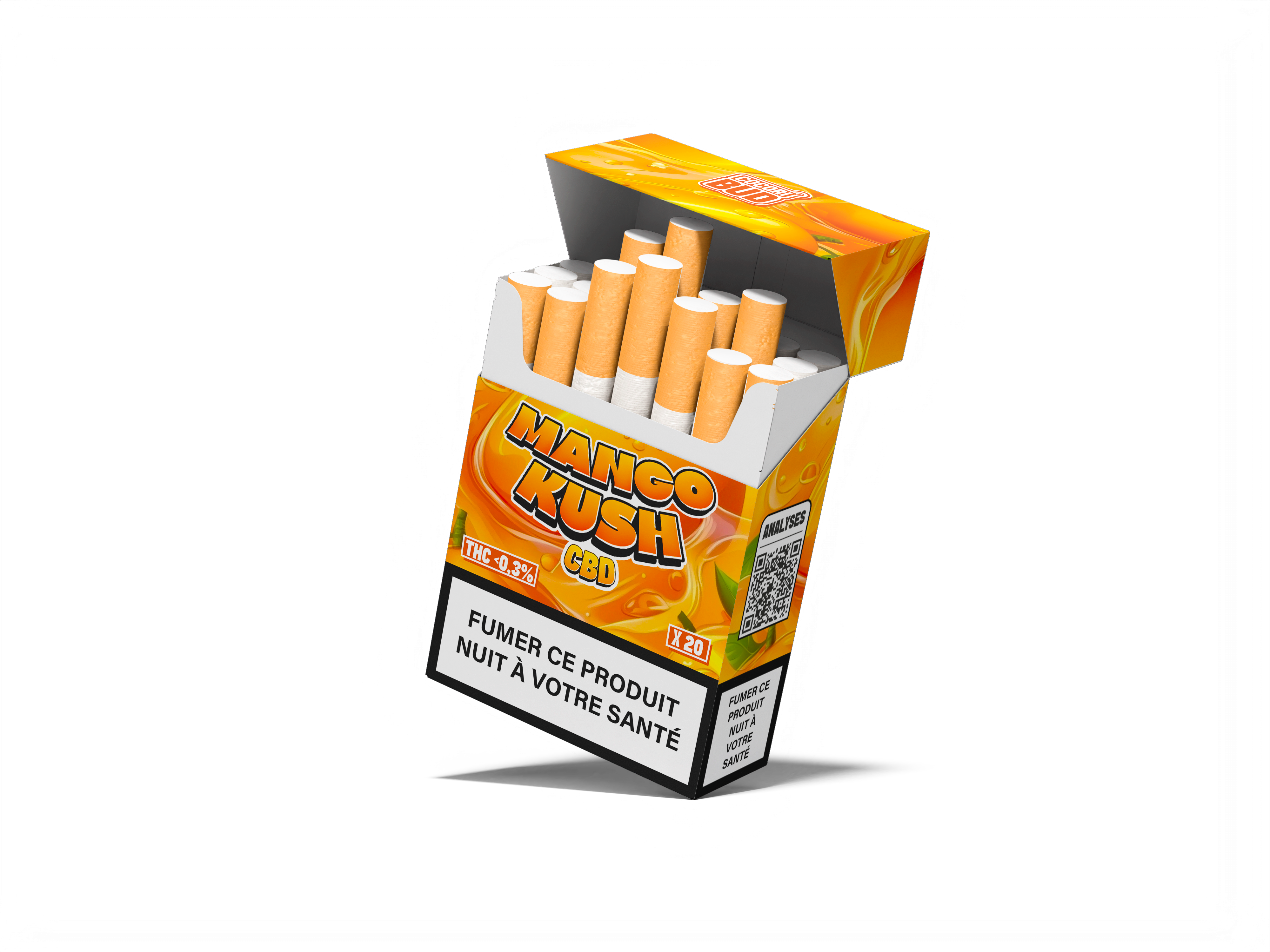 Cigarrillo Mango Kush CBD COCORIBUD