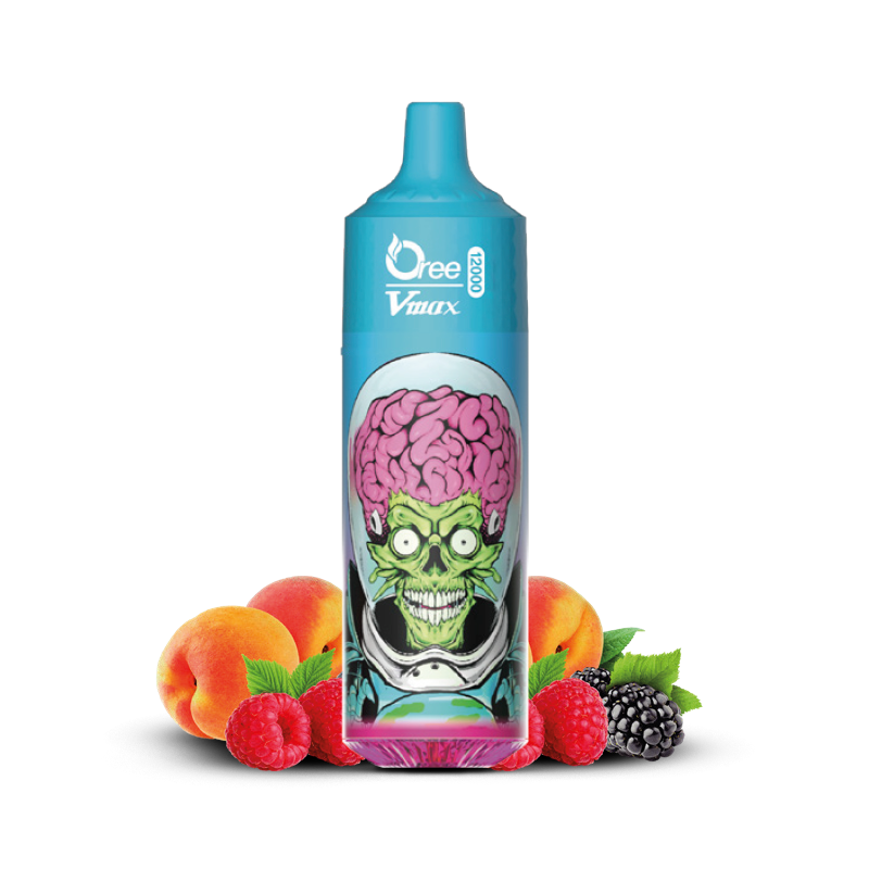 Vape melocotón/fresa nicotina 20ml 12.000 caladas