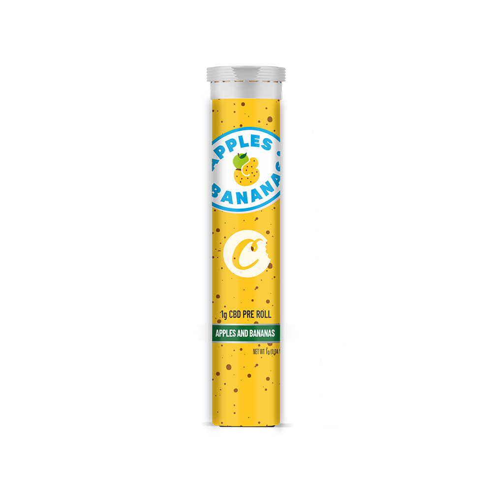 Pré-Roll Apples and Bananas CBD COOKIES