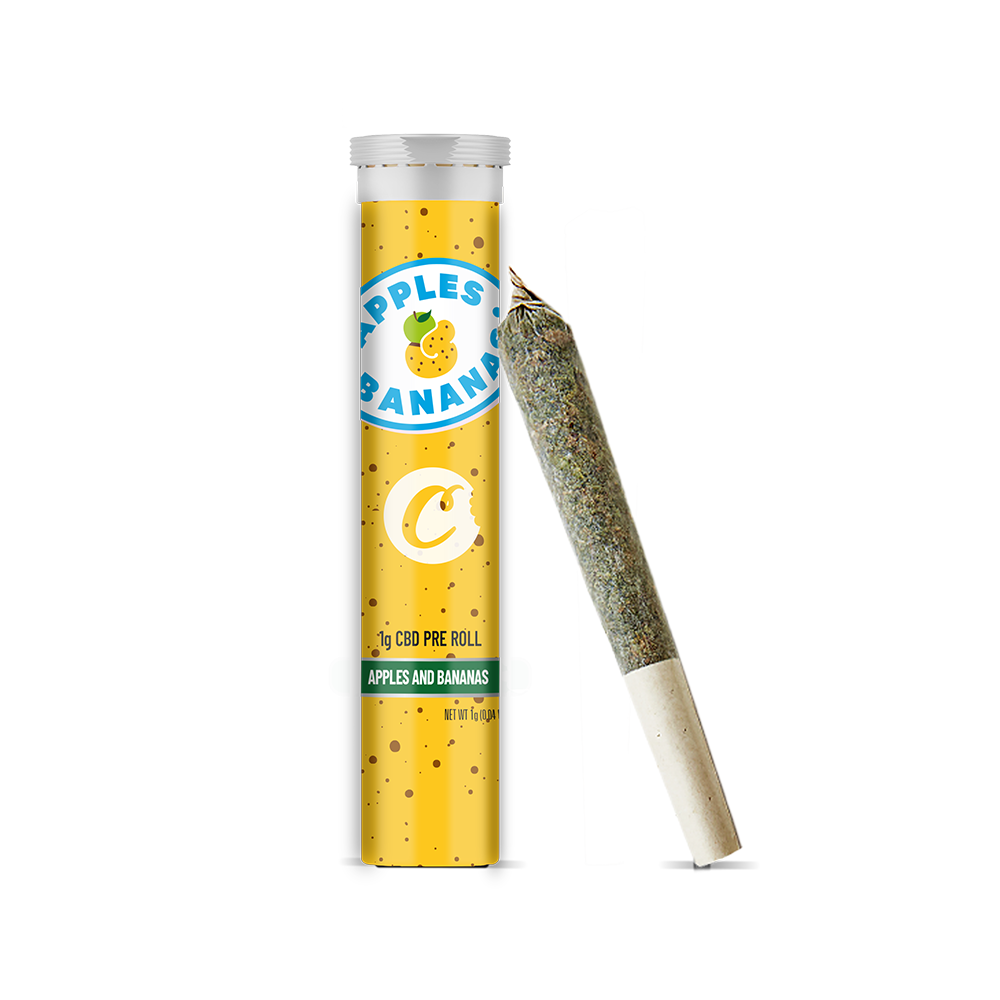 Pré-Roll Apples and Bananas CBD COOKIES