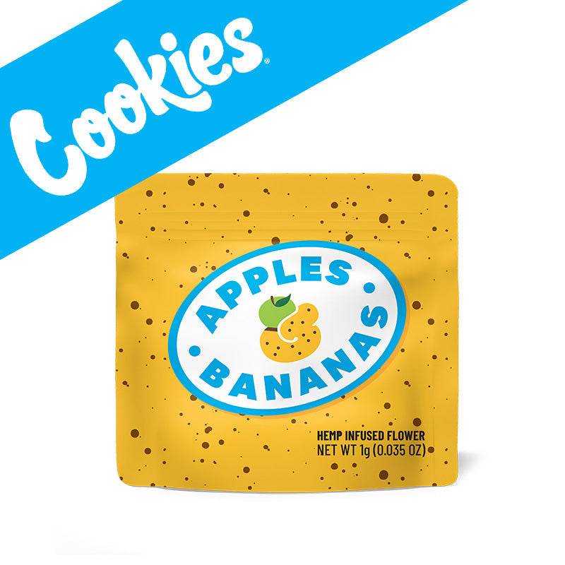 Apples and Bananas COOKIES Flores (1g-3.5g)