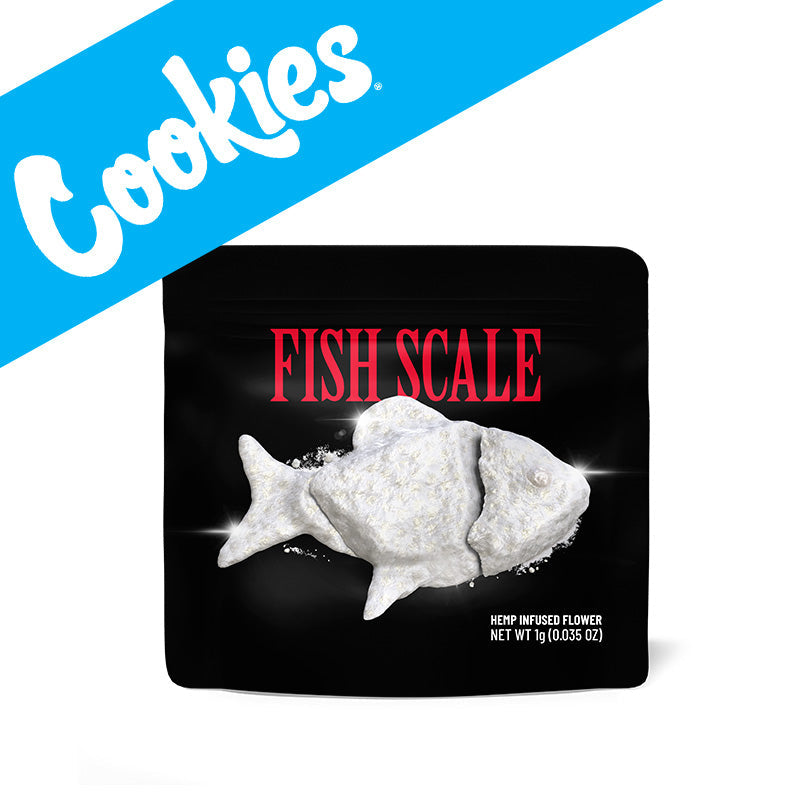 Fish Scale COOKIES Flores (1g-28g)