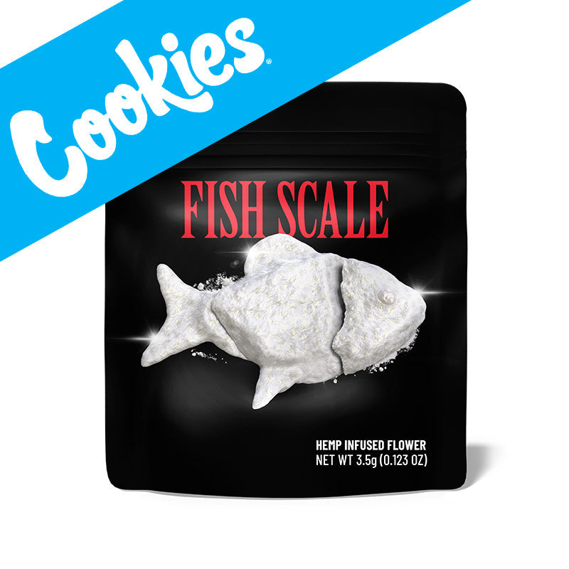Fish Scale COOKIES Flores (1g-28g)