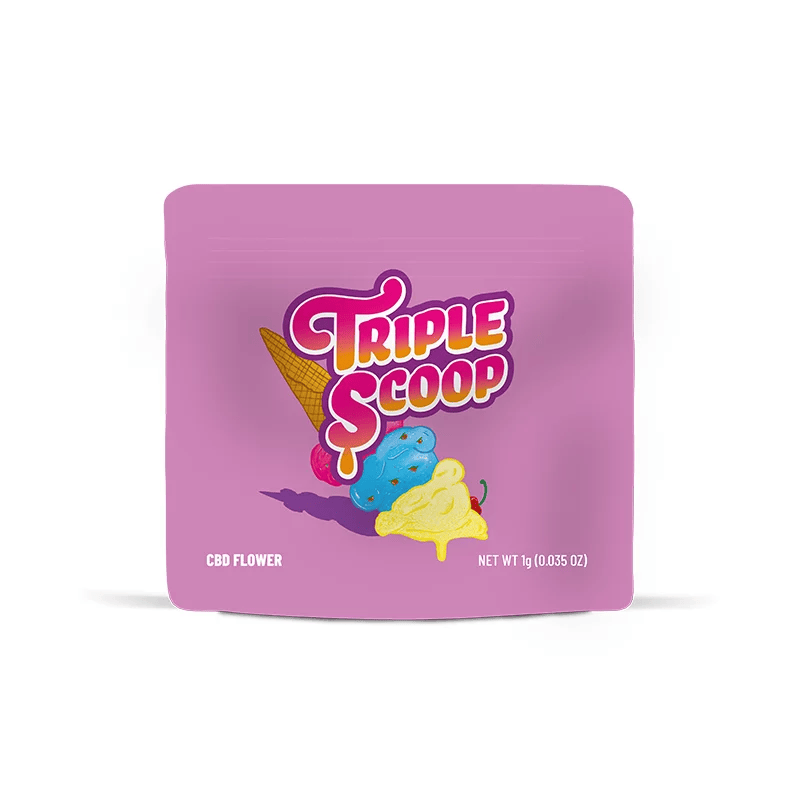 Triple Scoop CBD COOKIES Flores (1g-28g)