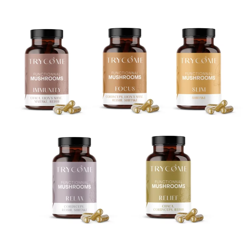 Pack Functional Mushrooms 150 cápsulas