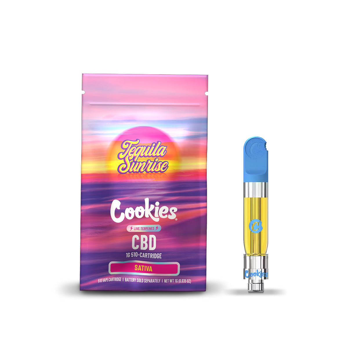Cartridge CBD Tequila Sunrise COOKIES