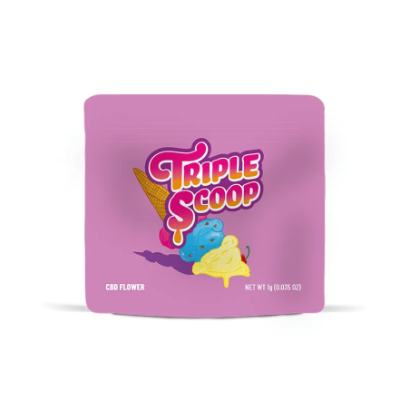 TRIPLE SCOOP FLOR DE CBD COOKIES