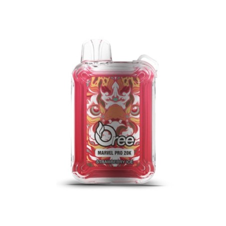 STRAWBERRY ICE 25K PUFF NICOTINA MARVEL OREE