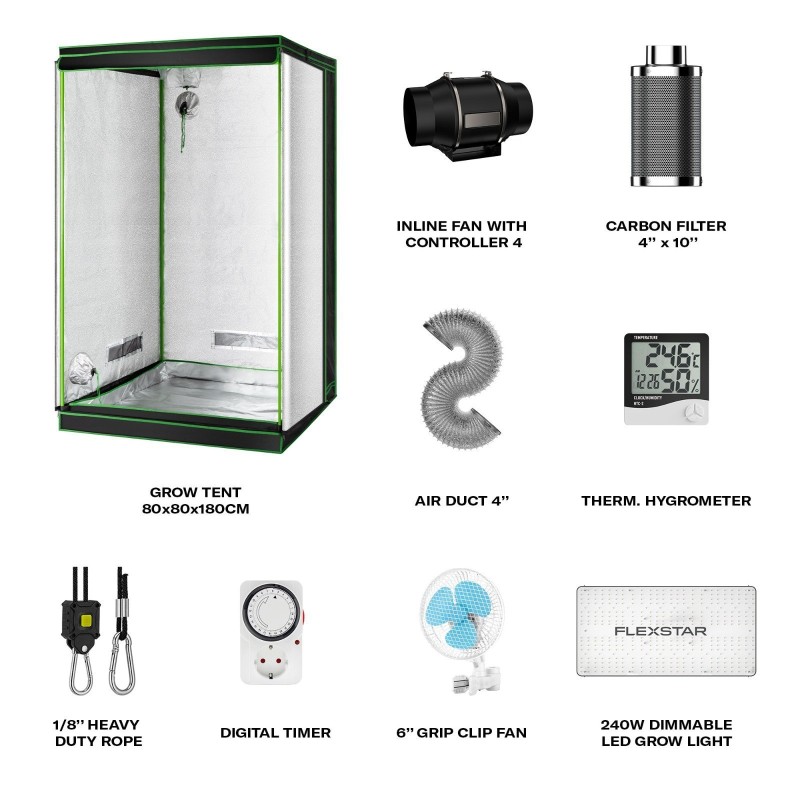 FLEXSTAR 240W KIT DE CULTIVO LED REGULABLE