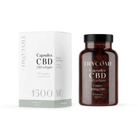 CÁPSULA DE CBD 10% 50MG - TRYCOME