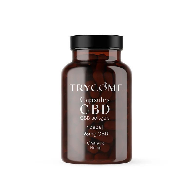CÁPSULA DE CBD 5% 25MG - TRYCOME