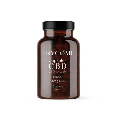 CÁPSULA DE CBD 5% 25MG - TRYCOME