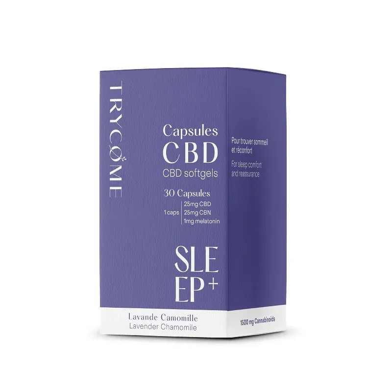 CÁPSULAS DE CBD 1500MG SLEEP+