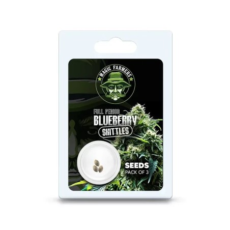 BLUEberry SKITTLEZ SEMILLAS THC