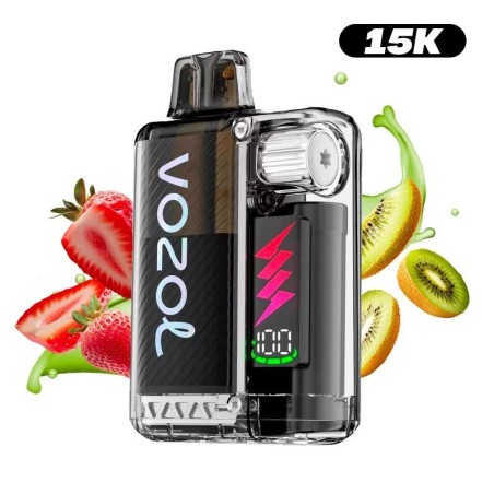 PUFF RECARGABLE 15K VOZOL FRESA KIWI 12ML