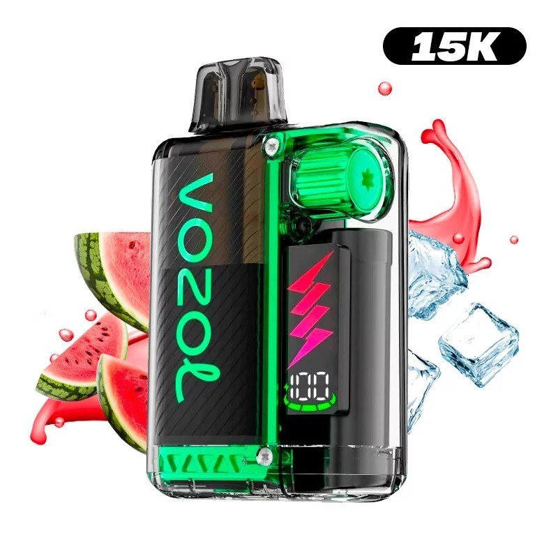 PUFF RECARGABLE 15K VOZOL SANDÍA HELADA 12ML