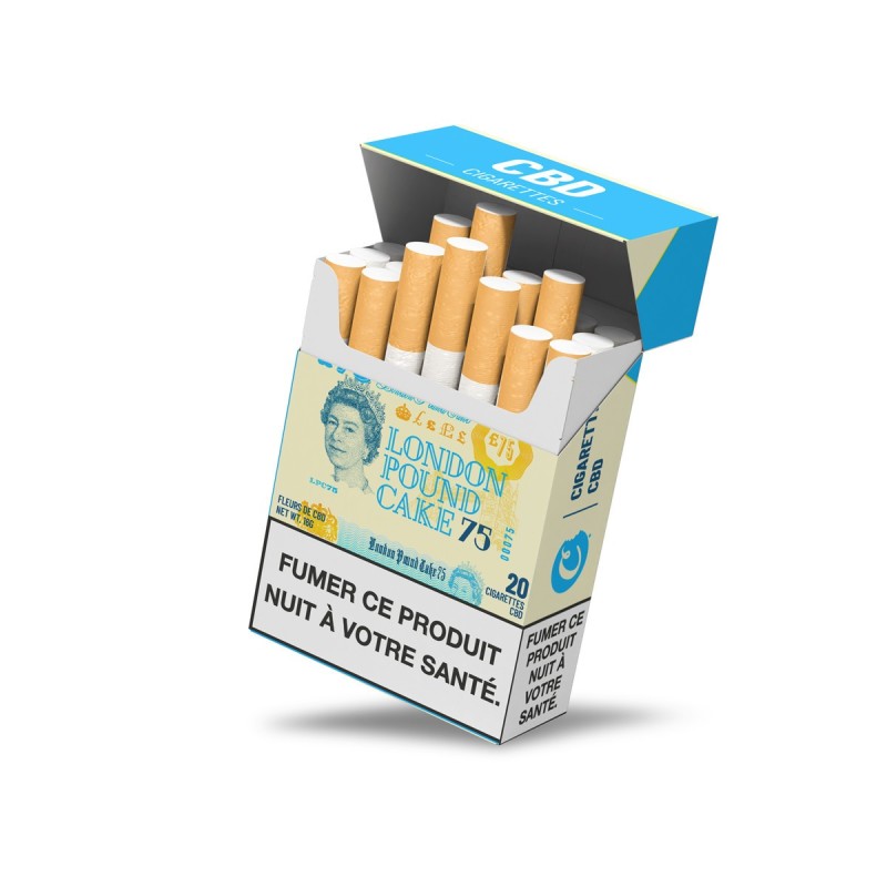 CIGARRILLOS CBD LONDON POUND CAKE 75 COOKIES®