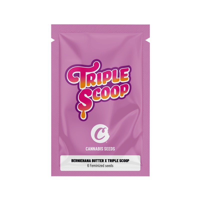 SEMILLAS FEMINIZADAS BERNIEHANA BUTTER X TRIPLE SCOOP COOKIES® (X6)