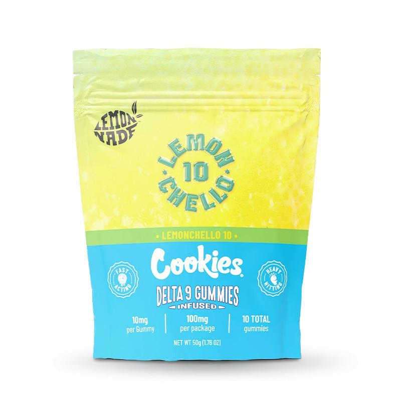 Gummies Lemonchello Cookies 10mg | Sabor limón limoncello