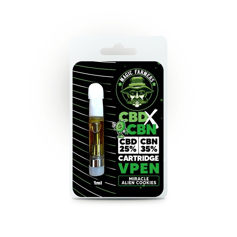 CARTUCHO 1ML 25% CBD 35% CBN MAGIC FARMERS