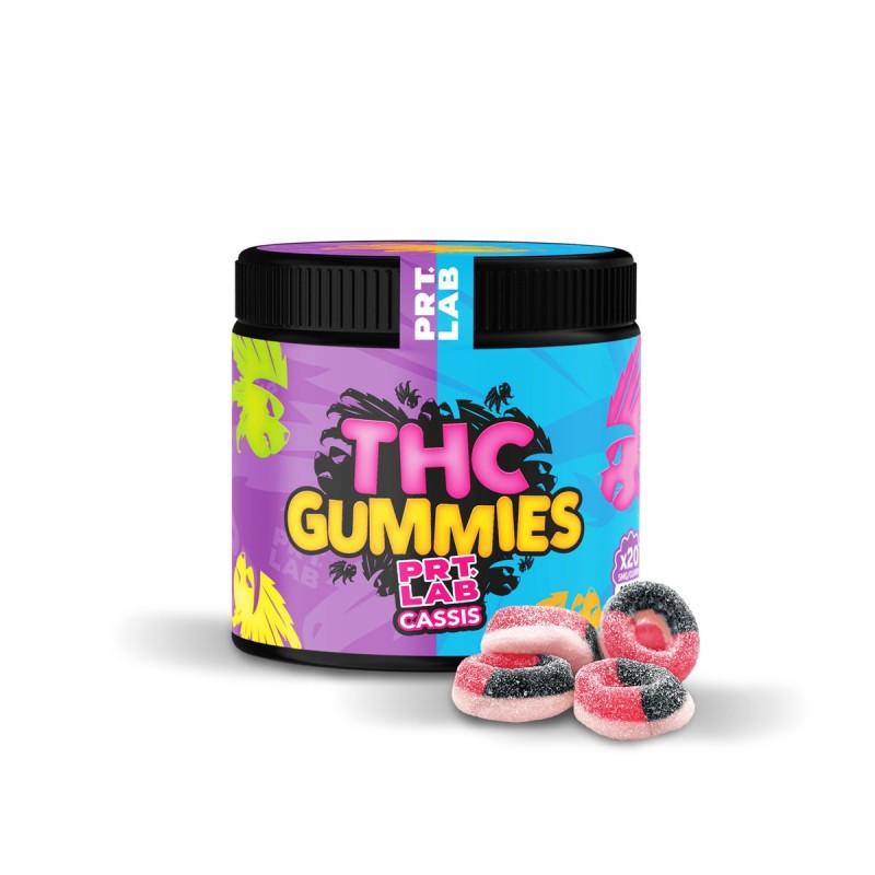 Gummies Delta-9 THC PRT LAB Grosella Negra & Multifruta | Sixty8