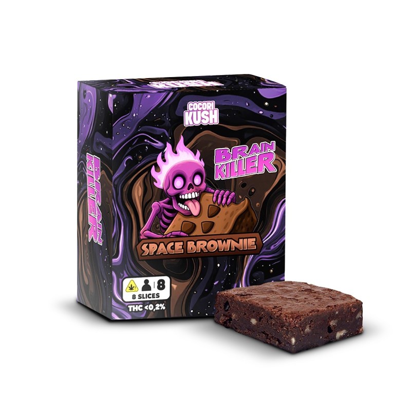 Space Brownie Delta-9 THC 150mg Brain Killer | Brownie THC Legal