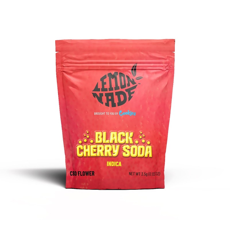 BLACK CHERRY SODA FLOR DE CBD LIMONADA DE COOKIES