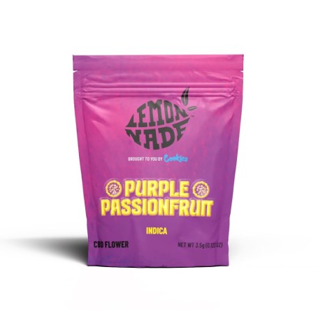 PURPLE PASSIONFRUIT CBD FLORES LEMONADE BY COOKIES