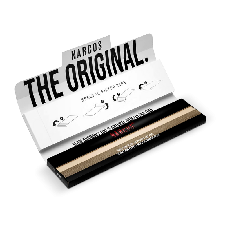 ROLLING PAPERS CON TIPS NARCOS