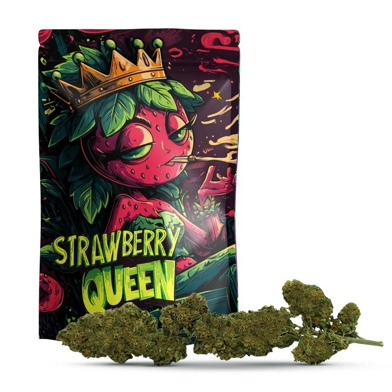 FLOR DE CBD EN TALLO STRAWBERRY QUEEN
