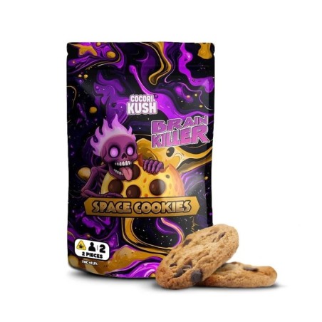 Space Cookies Delta-9 THC Brain Killer 14mg | Cookie Aromático Premium