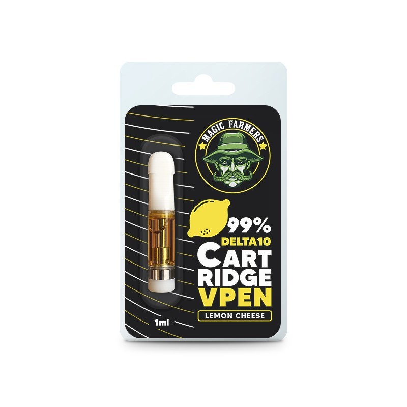 Cartucho 1 ml 99 % Delta-10 Lemon Cheese | Sixty8
