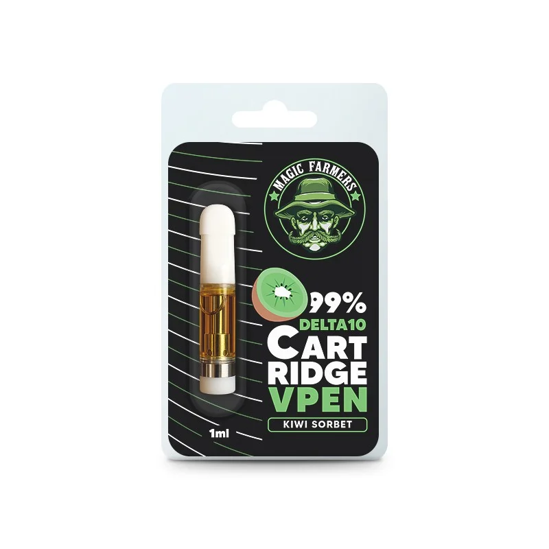 Cartucho 1 ml 99% Delta-10 Kiwi Sorbet | Sixty8