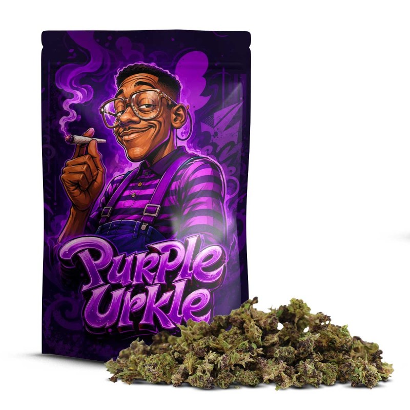 Purple Urkle small buds 50% DELTA 10 Flor | Sixty8
