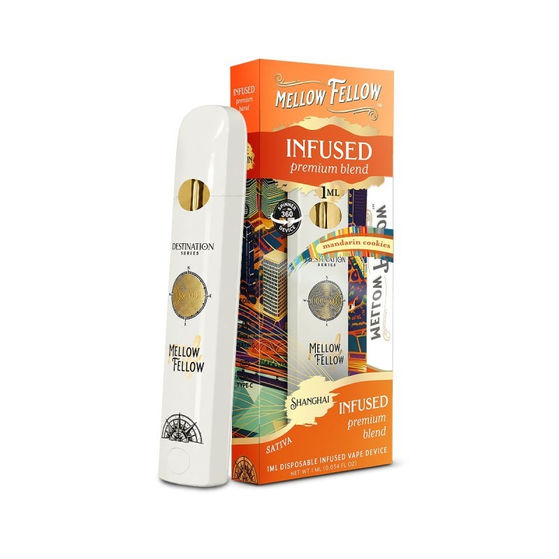 Vape Hand Spinner Shanghai 1ml Infused | Mellow Fellow