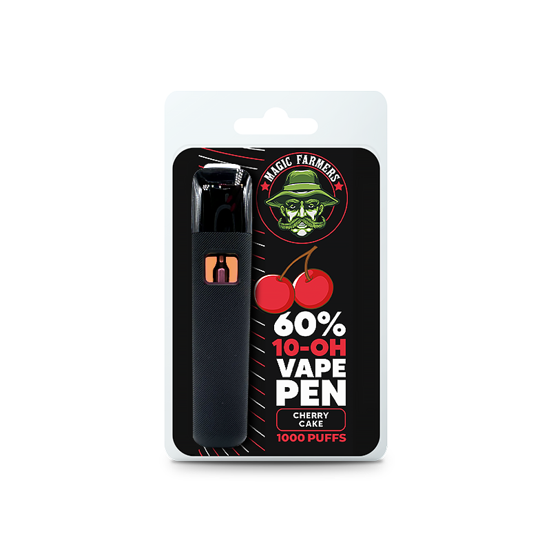 10-OH-HHC Vape Cherry Cake 60% 10-OH-HHC Desechable (1000 caladas)