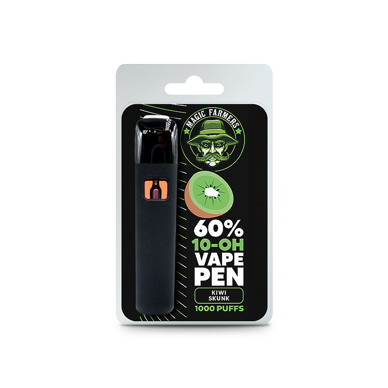 10-OH-HHC Vape Kiwi Skunk 60% 10-OH-HHC Desechable (1000 caladas)