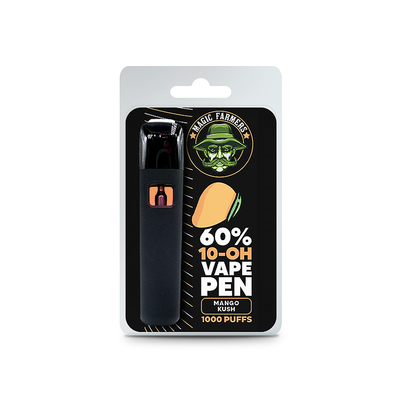 10-OH-HHC Vape Mango Kush 60% 10-OH-HHC Desechable (1000 caladas)