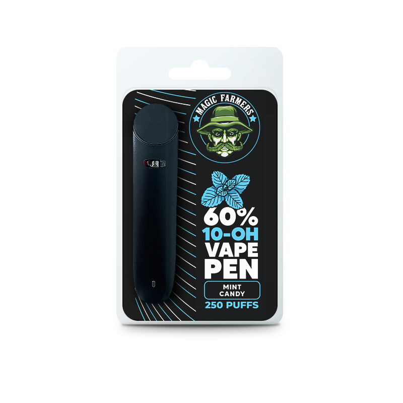 10-OH-HHC Vape Mint Candy 60% 10-OH-HHC Desechable (250 caladas)