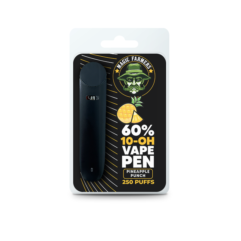 10-OH-HHC Vape Pineapple Punch 60% 10-OH-HHC Desechable (250 caladas)