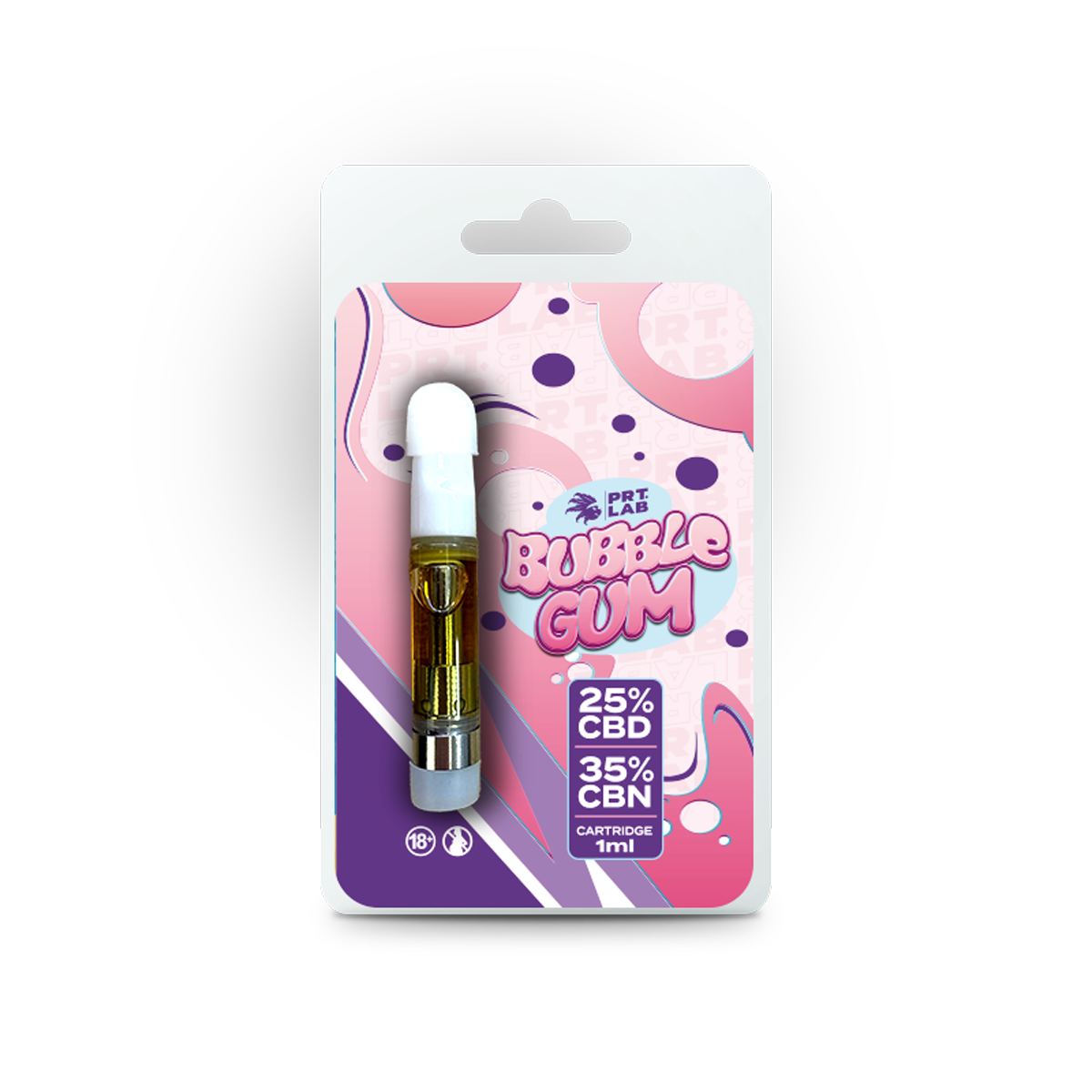 Cartuchos PRT LAB 25% CBD 35% CBN 1ML