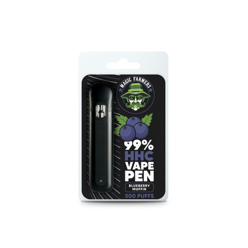 HHC Vape Blueberry Muffin 99% HHC Bolígrafo desechable (500 Caladas)